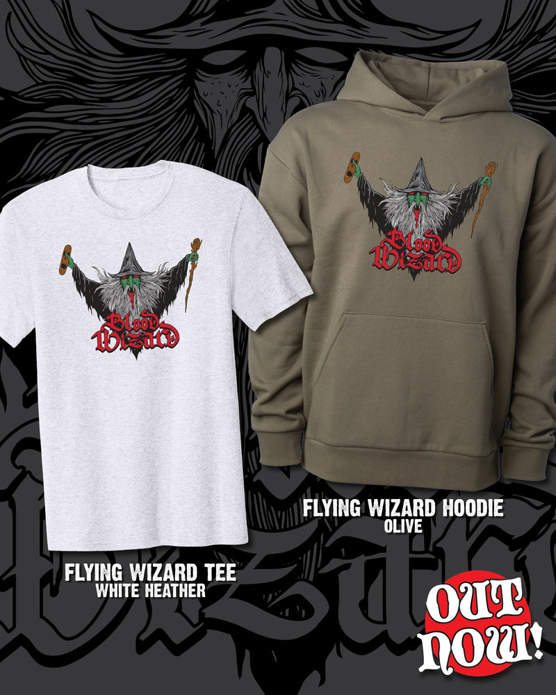 FLYING WIZARD PULLOVER - OLIVE