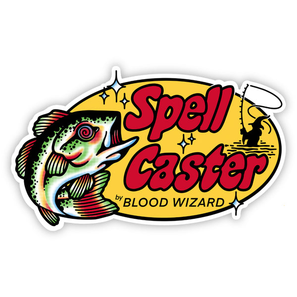 SPELL CASTER STICKERS 10 PACK