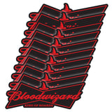 BLOOD WIZARD BOW STICKERS 10 PACK