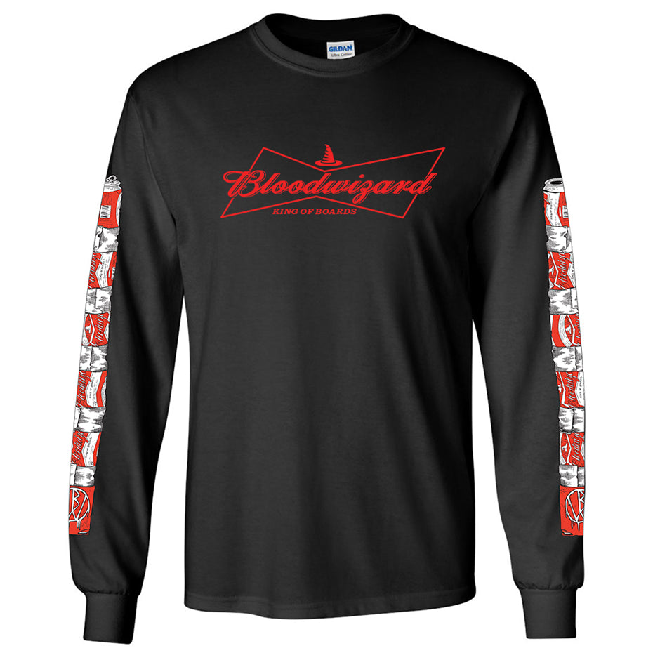 WIZARD STAFF L/S T SHIRT – BLOOD WIZARD