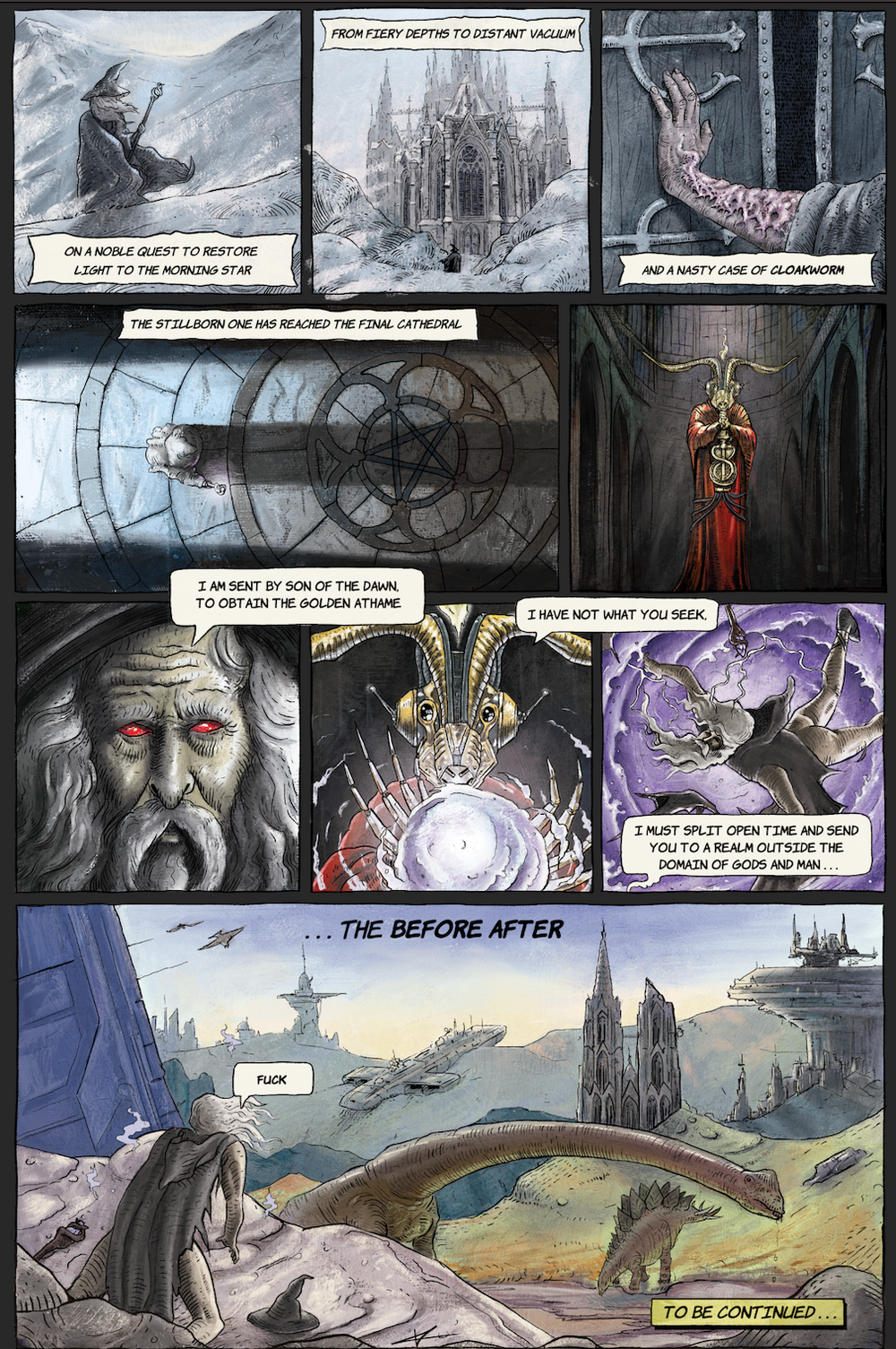 OUTER REALMS - RENNIE 8.5 – BLOOD WIZARD